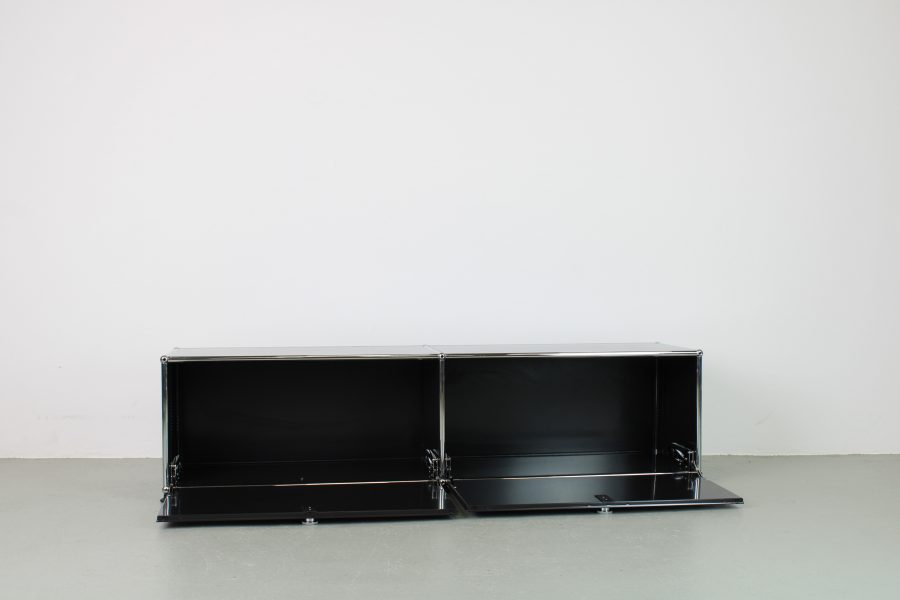 USM Haller lowboard, 150x35x35 cm, Graphite black - Afbeelding 3