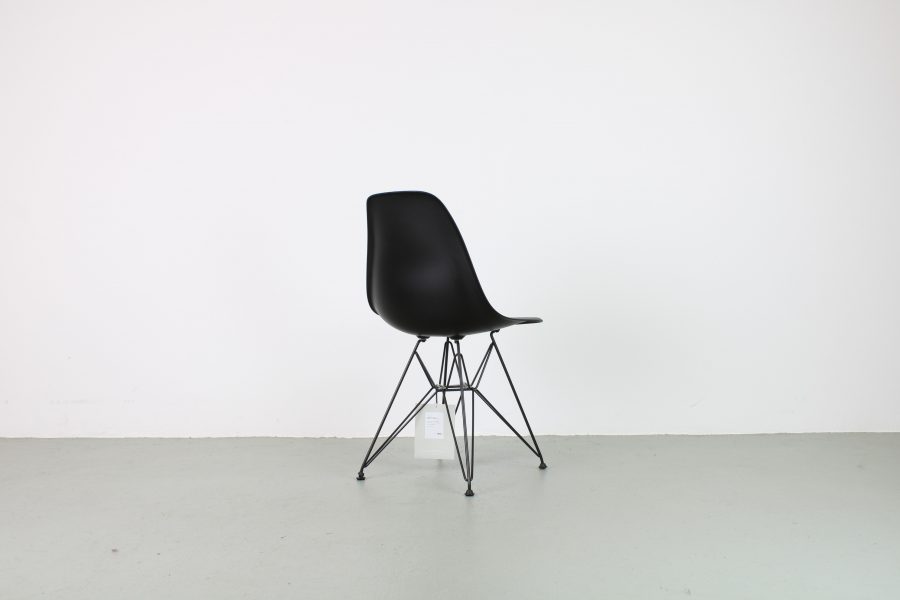 Vitra Eames DSR dining chair, zwart - Afbeelding 3